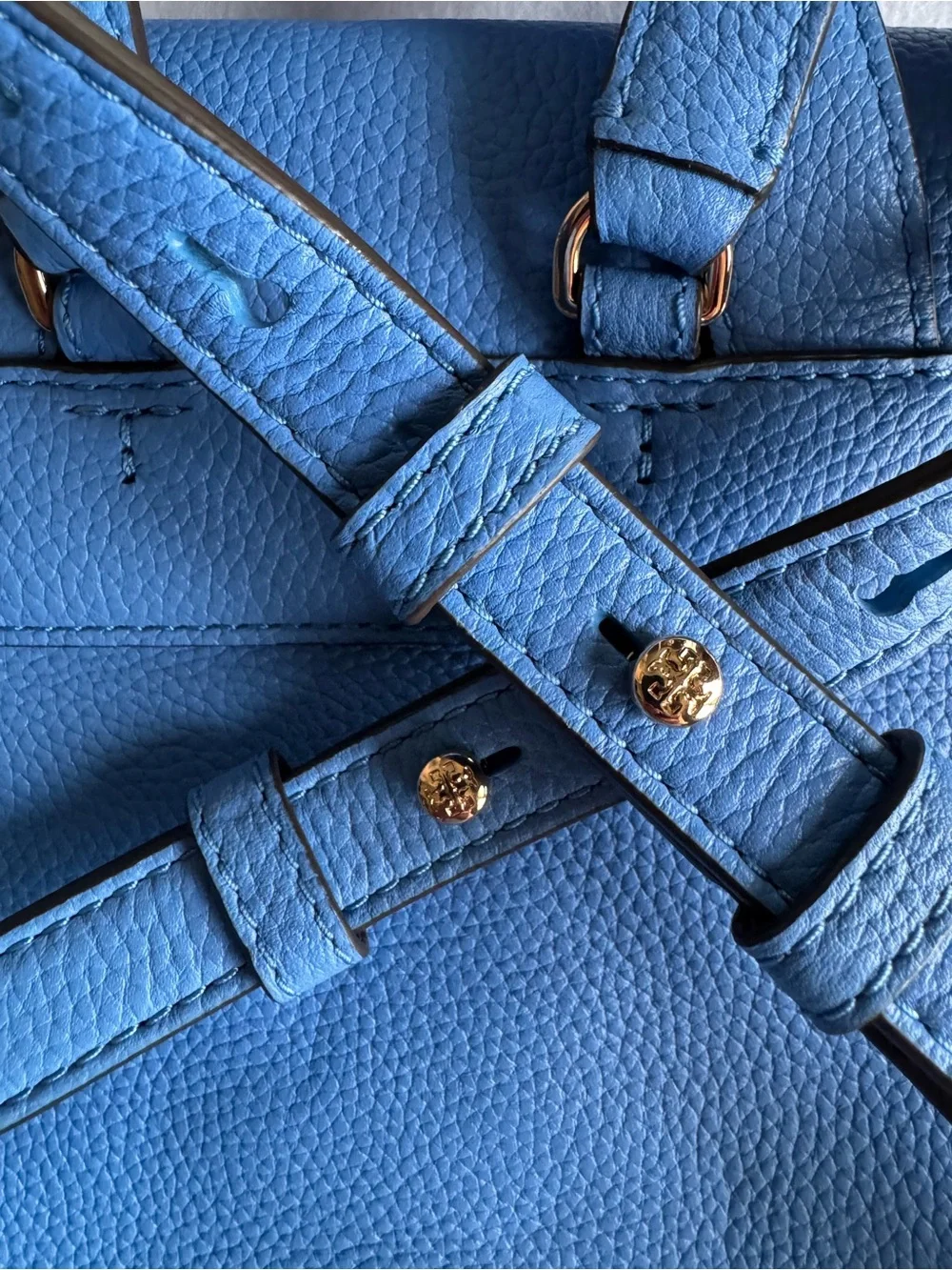 Tory Burch blue handle slight
